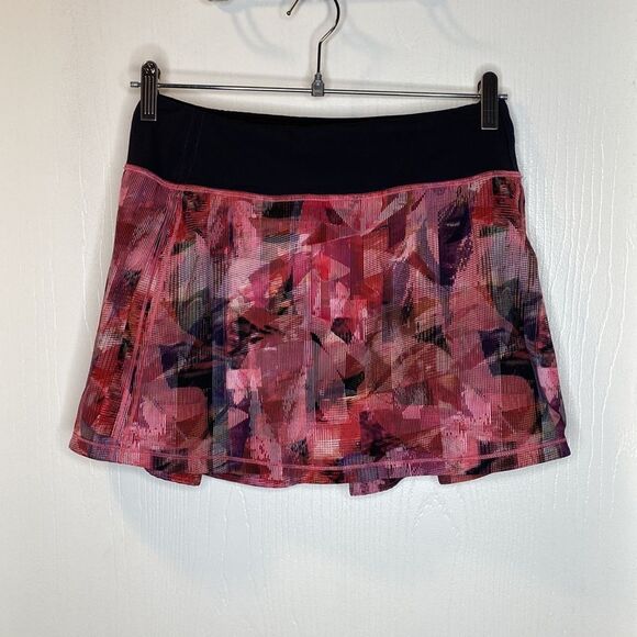 Lululemon Pace Rival Skirt Sun Dazed Multi Color  Athletic Skort Size 4 … - Picture 4 of 14
